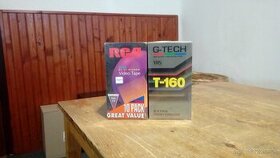 kazety VHS RCA-T120,G-TECH T160. - 1