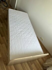 Jednolozkova postel + matrac + rost