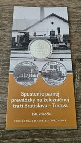 10€ Spustenie parnej prevádzky na žel. trati BA-TT - bk - 1