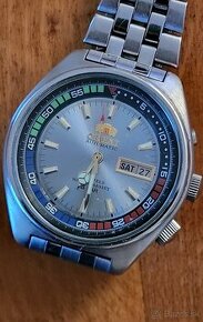 Predám vintage Orient  Day/Date World Timer automatic