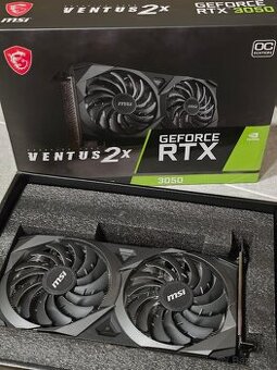 Graficka karta MSI GeForce RTX 3050 VENTUS 8GOC