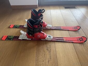 SET LYŽE Volkl Race Tiger GS 110+ Lyžiarky Atomic HAWX JR3