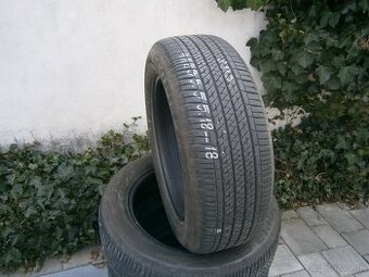 Predám 4x letné pneu Bridgestone 235/55 R18 100HXL
