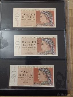 Bankovka 20kcs 1949