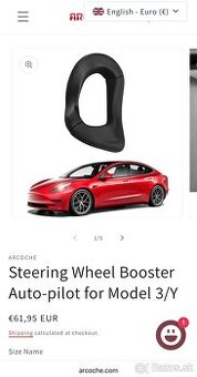 Predám ťažitko (Steering Wheel Booster) Tesla Y/3