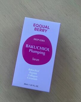 Eqqualberry bakuchiol plumping serum