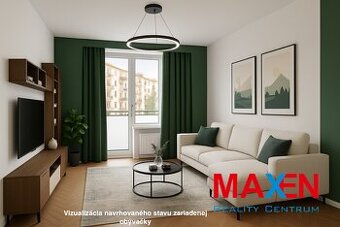 Unikátny 3 - izbový TEHLOVÝ byt , 65 m² + balkón, Rastislavo