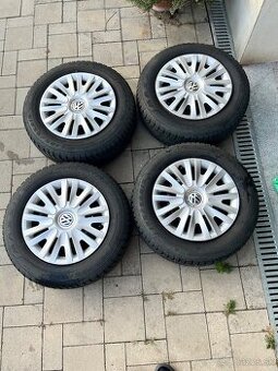 Volkswagen pneumatiky zimný set 5x112 R15 - 1