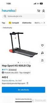 Úplne nový skladací bežecký pás HS-900LB Clip