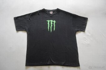 Predám kvalitné tričko cierne monster
