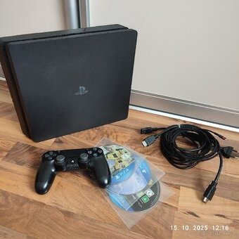 Playstation PS4 SLIM + hry