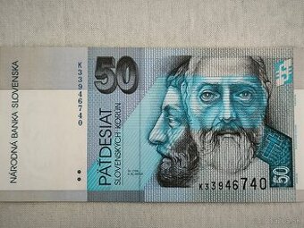 50 SK stav UNC