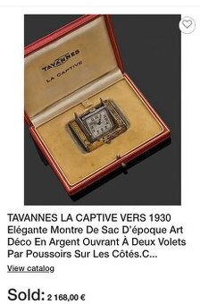 VINTAGE POCKET SILVER WATCH SWISS ART DECO