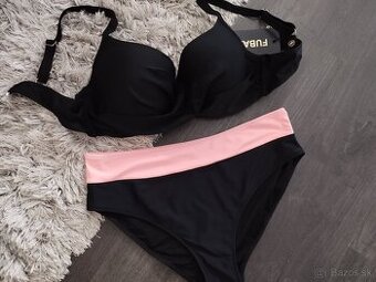 Vystužené  plavky pre plnoštíhle 3XL/46