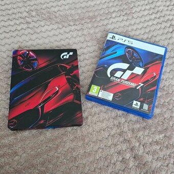 Gran Turismo 7 ps5 +Steelbook