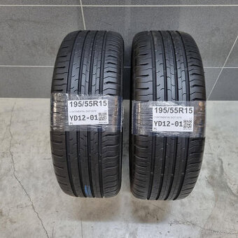 Letné pneumatiky 195/55 R15 CONTINENTAL