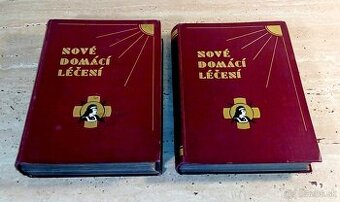 Starožitné lékařské/léčitelské knihy Nové domácí léčení