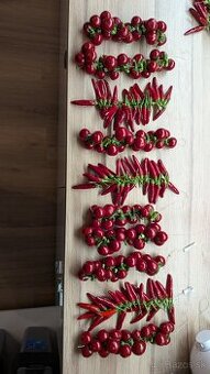 Čili papričky / chilli papričky / feferóny