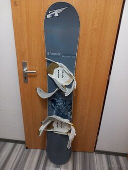 Snowboard HAMMER 162 + viazanie - 1