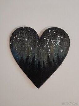 Akrylová maľba Canis Major