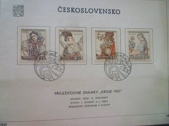 známky čsl.aršíky