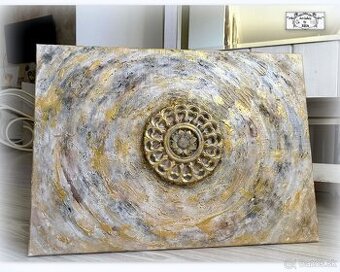 3d maľba "Uprostred duše" ( 70x50 cm )