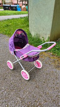 Detský kočiar pre dievčatá