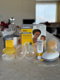 Predám odsávačku materského mlieka Medela Solo Hands-free