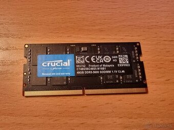 █ Crucial DDR5 48GB 5600MHz █
