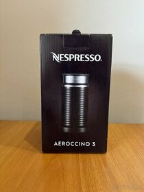 Nespresso naparovač Aeroccino 3, čierny