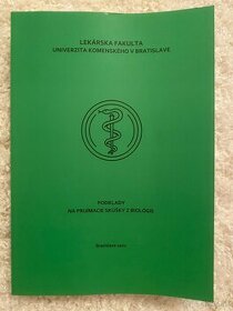 Podklady na Lekársku fakultu Univerzita Komenského v Bratisl