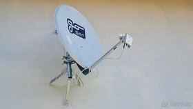 Satelitný komplet pre 4 TV + parabola + HD Optibox Zebra - 1
