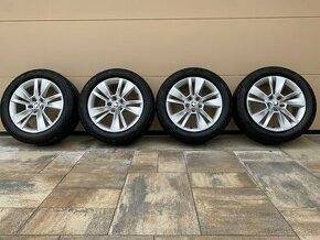 LETNÁ SADA SKODA 5x112 R17+LETNE PNEU BRIDGESTONE 215/55 R17