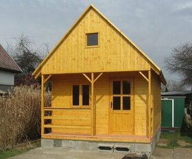 Dřevostavba - montovaná panelová chata - Havlíčkův Brod