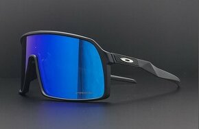 Oakley sutro čierne s modrými sklami - 1