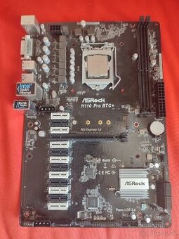 ASROCK H110 Pro BTC+ s CPU