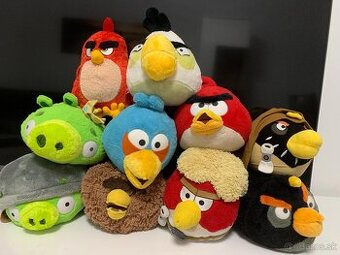 Plyšové hračky Angry Birds