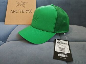 Arc'teryx nová zelená šiltovka Bird Trucker Curved