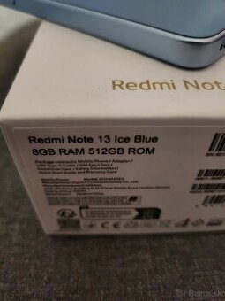 Predám xiaomi radmi note 13 8/512GB