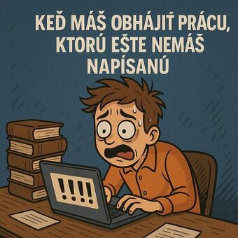 Záverečné práce Vás dusia? My Vám dáme umelé dýchanie :-)