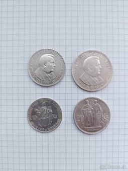 Strieborné mince Slovenský štát