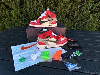 Nike Jordan 1 Retro High Off White Chicago Varsity Red White