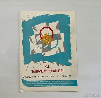 Tatranský pohár plagát 1981 - 1