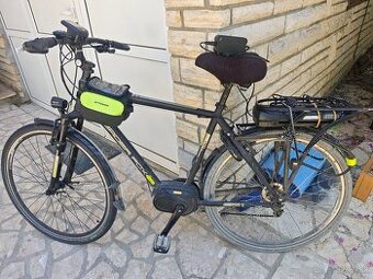 Elektrobicykel Leader Fox Hasuda eCross 6061, rám 21