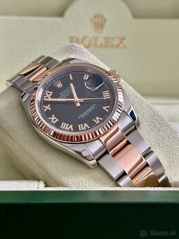 Rolex Datejust 36 ruzove zlato/ocel