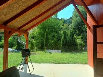 Chata s terasou a garážou TUŽINA, okr. Prievidza