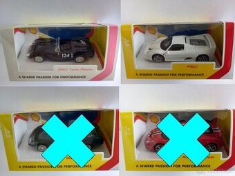 BBURAGO-FERRARI 1:43-F50,250 TESTA ROSSA