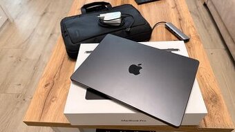 Predám MacBook Pro 14” M4 Pro - 512GB, 12CPU, 16GPU, 24RAM