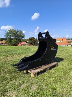 Podkopová lžíce se zuby, 50cm s upínáním S60