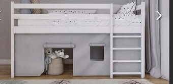 Detská vysoka posteľ